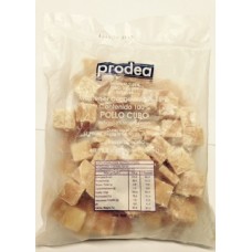 POLLO PRODEA CUBO DE PECHUGA DESHUESADA (2 X 2) CM 1 KILO 10 UNIDADES