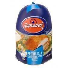 PAVO SOPRAVAL PECHUGA DESHUESADA CAJA DE 15 K APROX